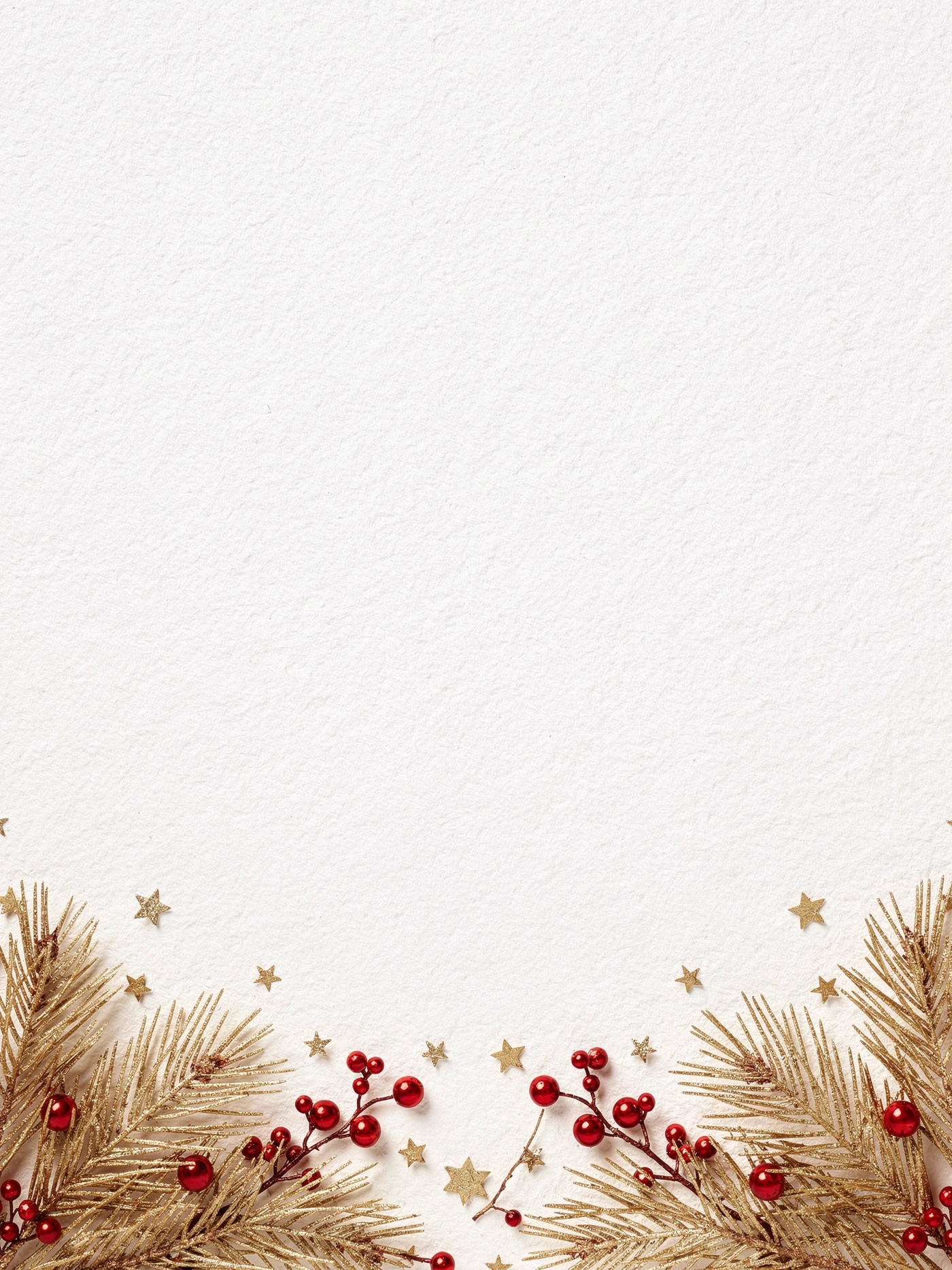 Christmas — a free neutral christmas invitation template on InviteDrop