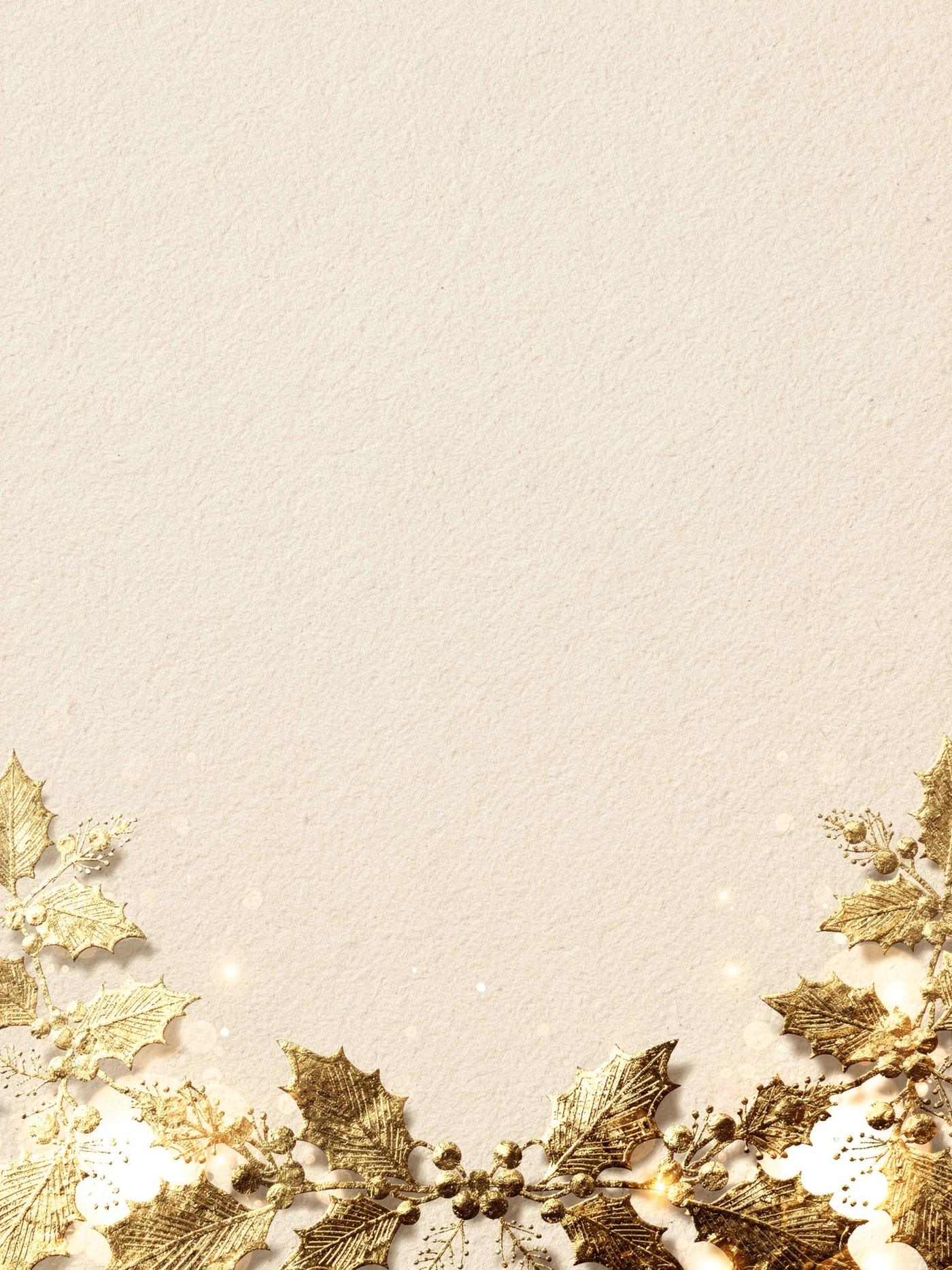 Christmas — a free neutral christmas invitation template on InviteDrop