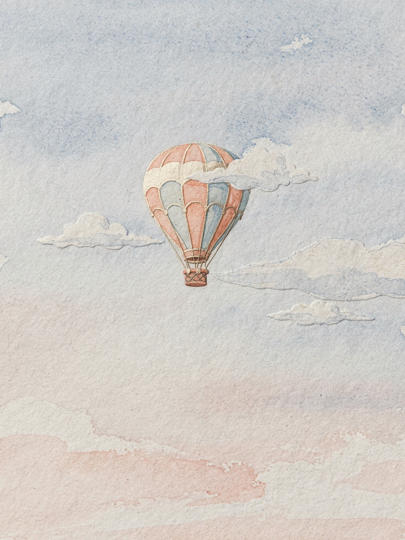 Bon Voyage — 04 Watercolor bon voyage invitation template