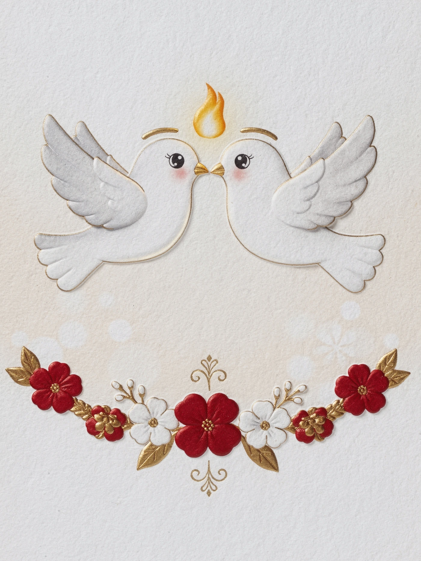 Confirmation Blessings — 02 Cute Animal confirmation invitation template