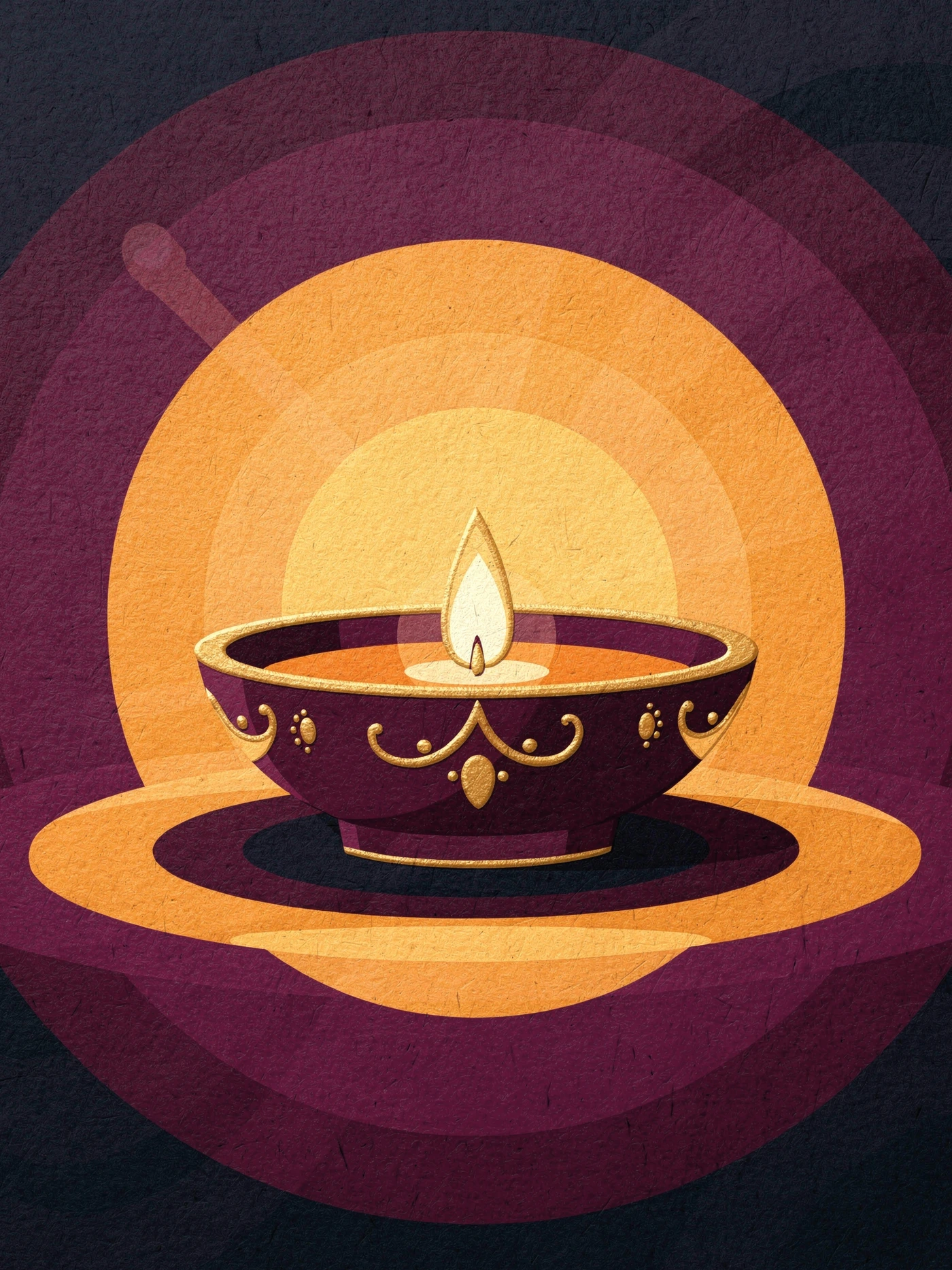 Diwali — 05 Modern diwali invitation template