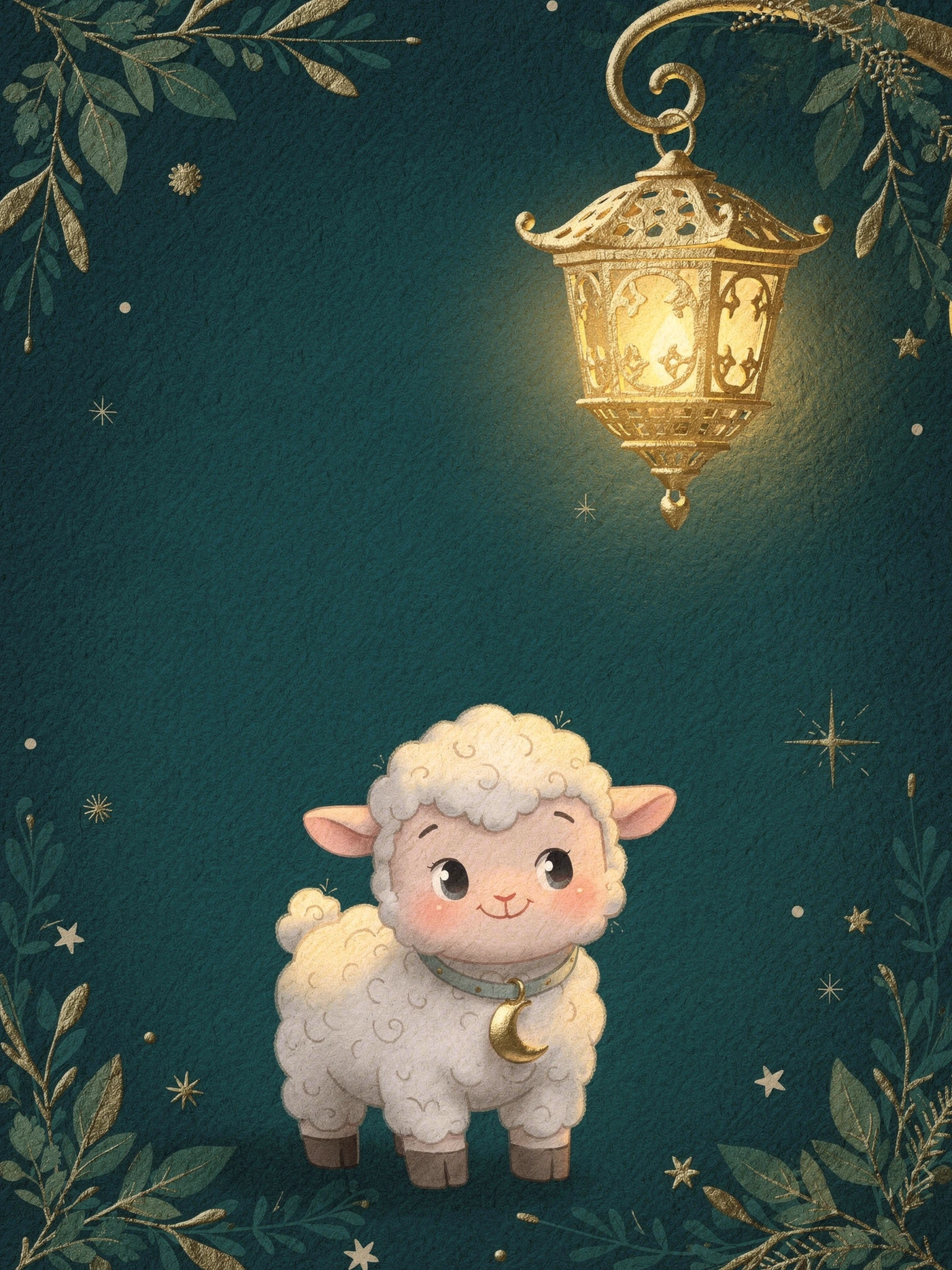Eid Mubarak — 03 Cute Animal eid invitation template