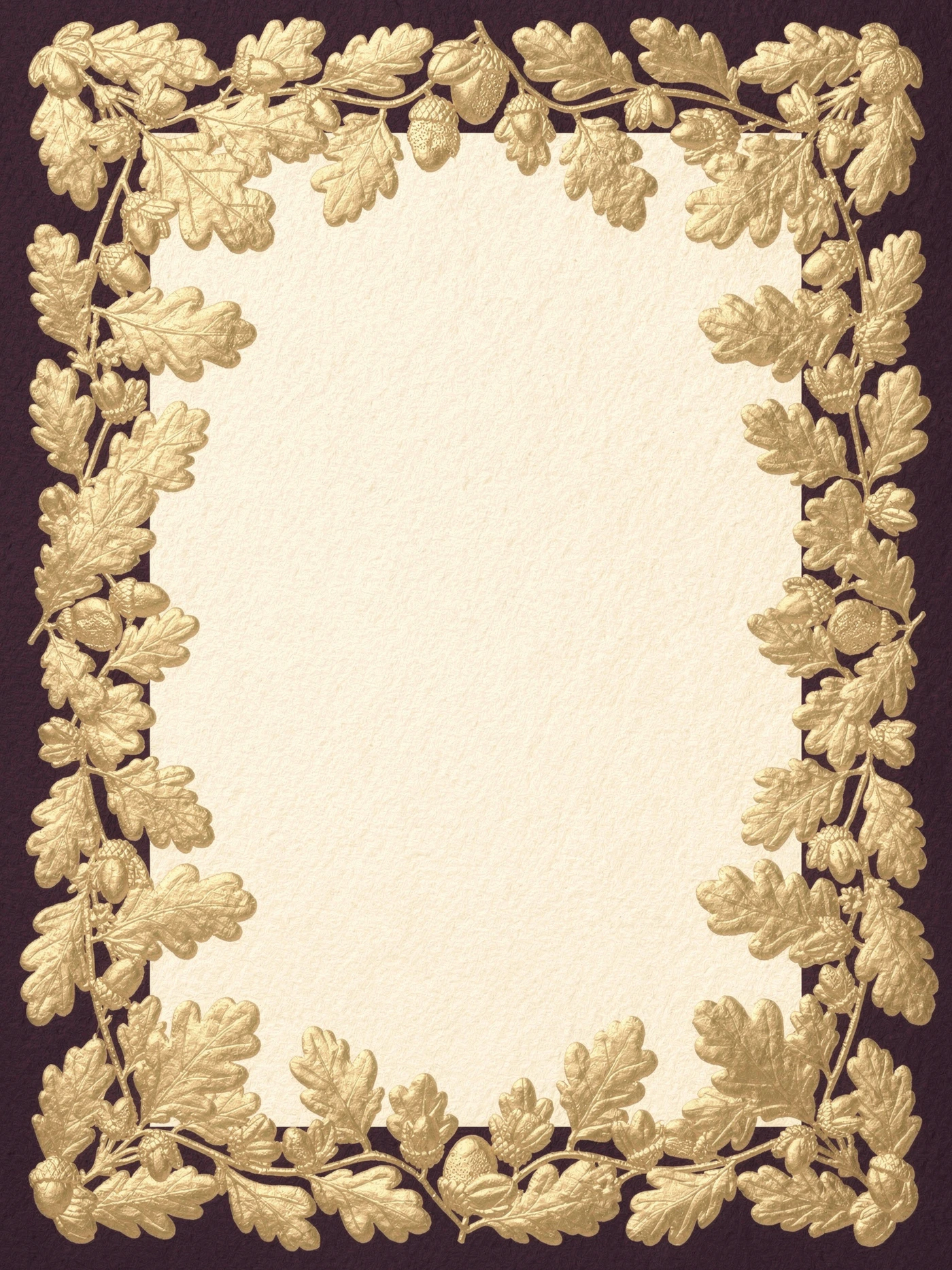 Fall — 07 Elegant fall invitation template