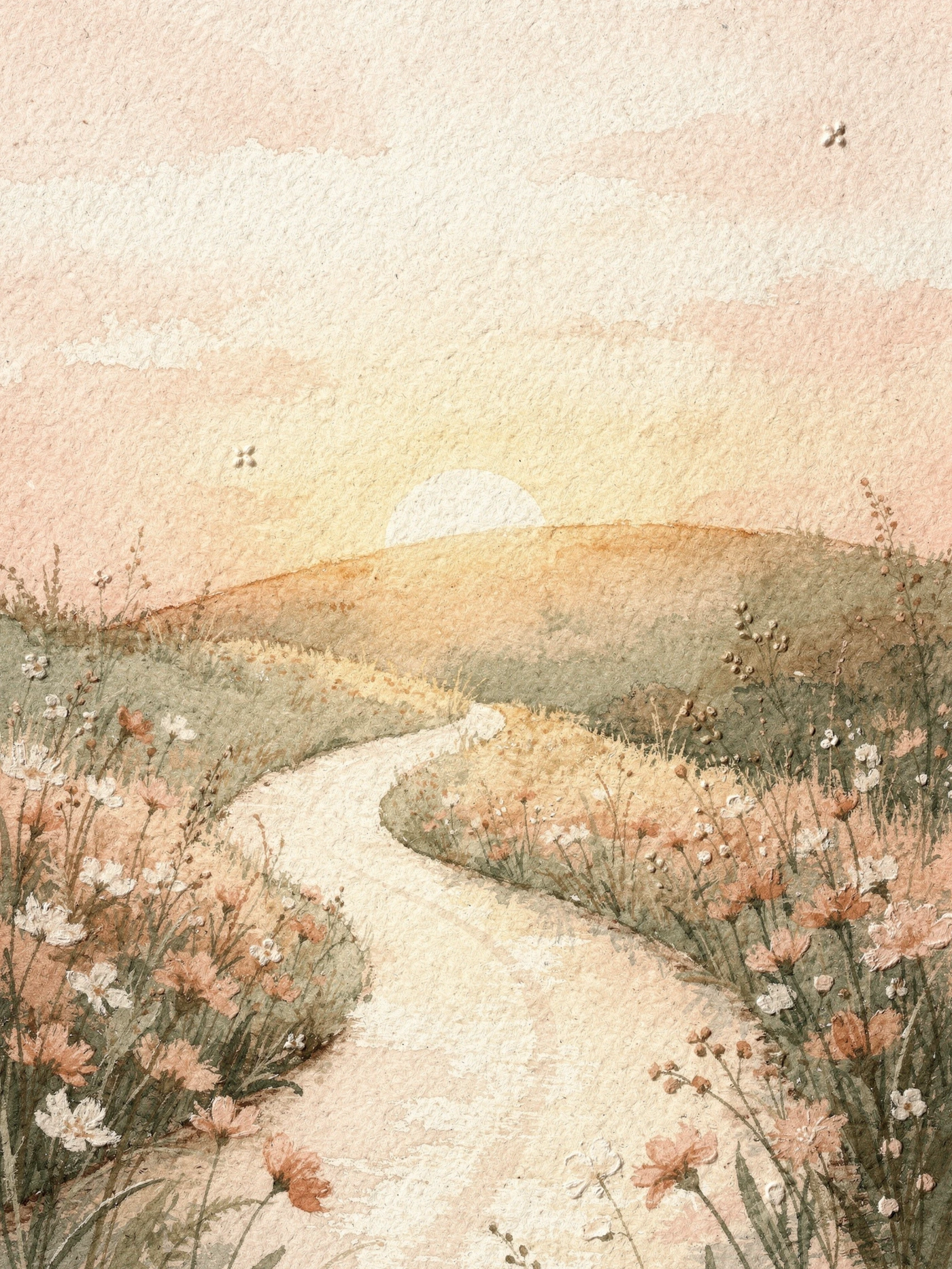 Farewell — 02 Watercolor farewell invitation template
