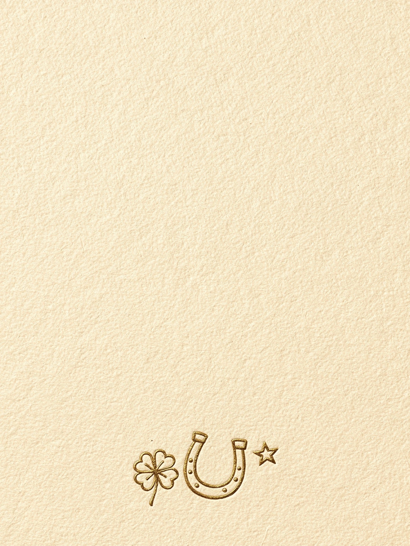 Good Luck — 15 Charms good luck invitation template
