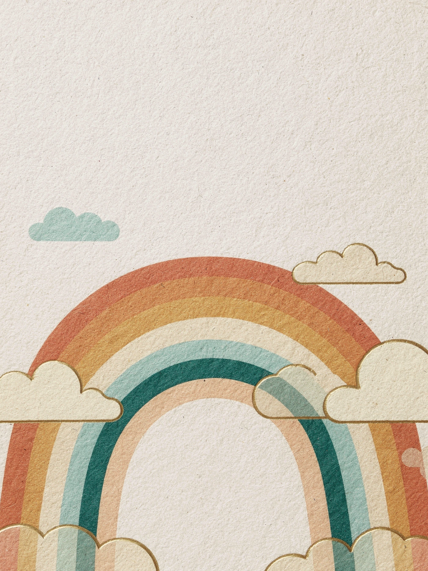 Just Because — 12 Rainbow just because invitation template