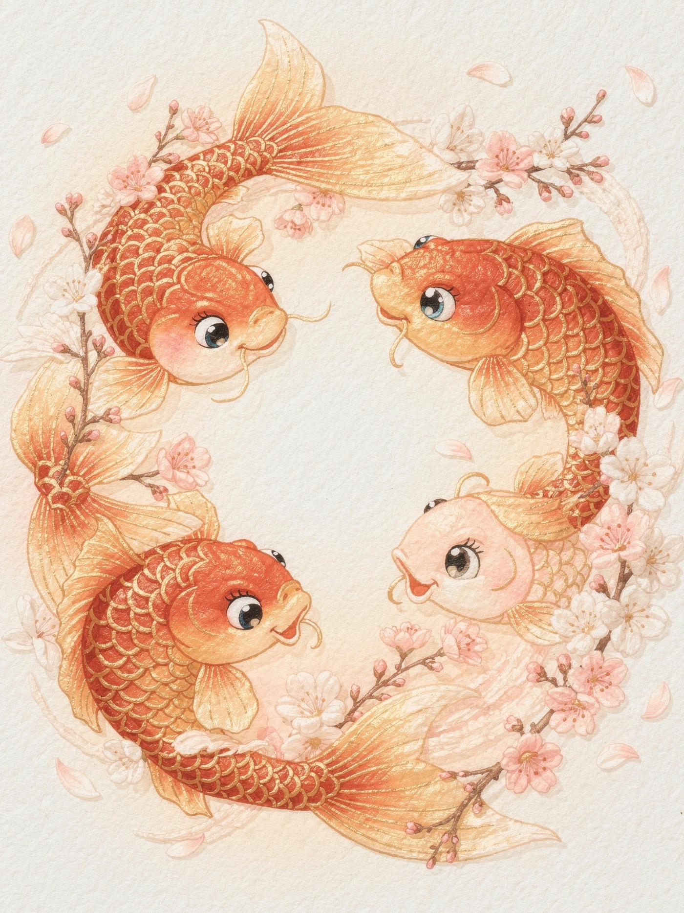Lunar New Year — 01 Cute Animal lunar new year invitation template