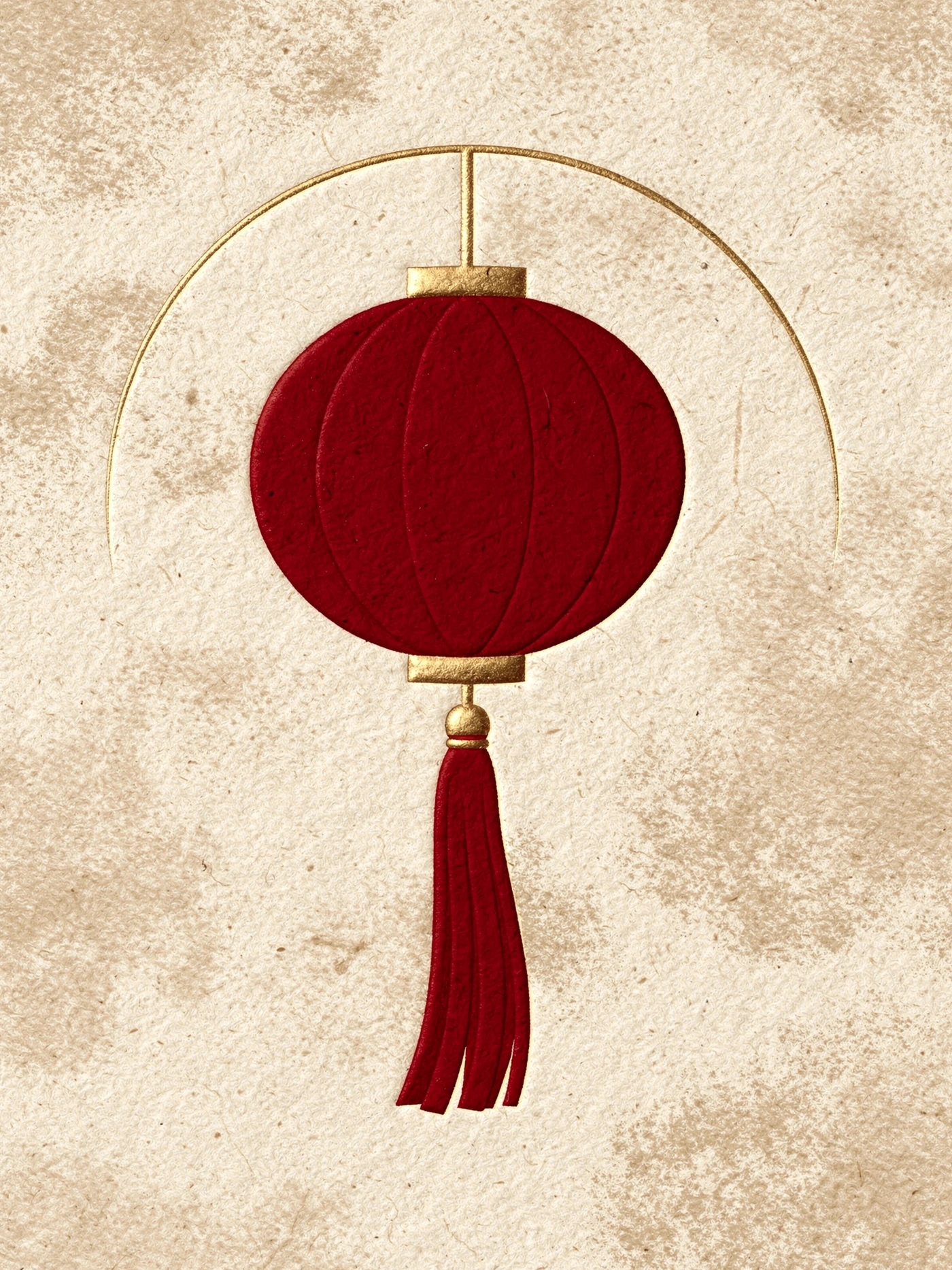 Lunar New Year — 06 Modern lunar new year invitation template