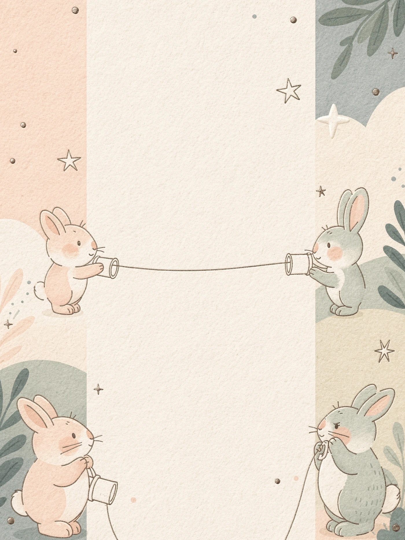 Missing You — 12 Telephone miss you invitation template