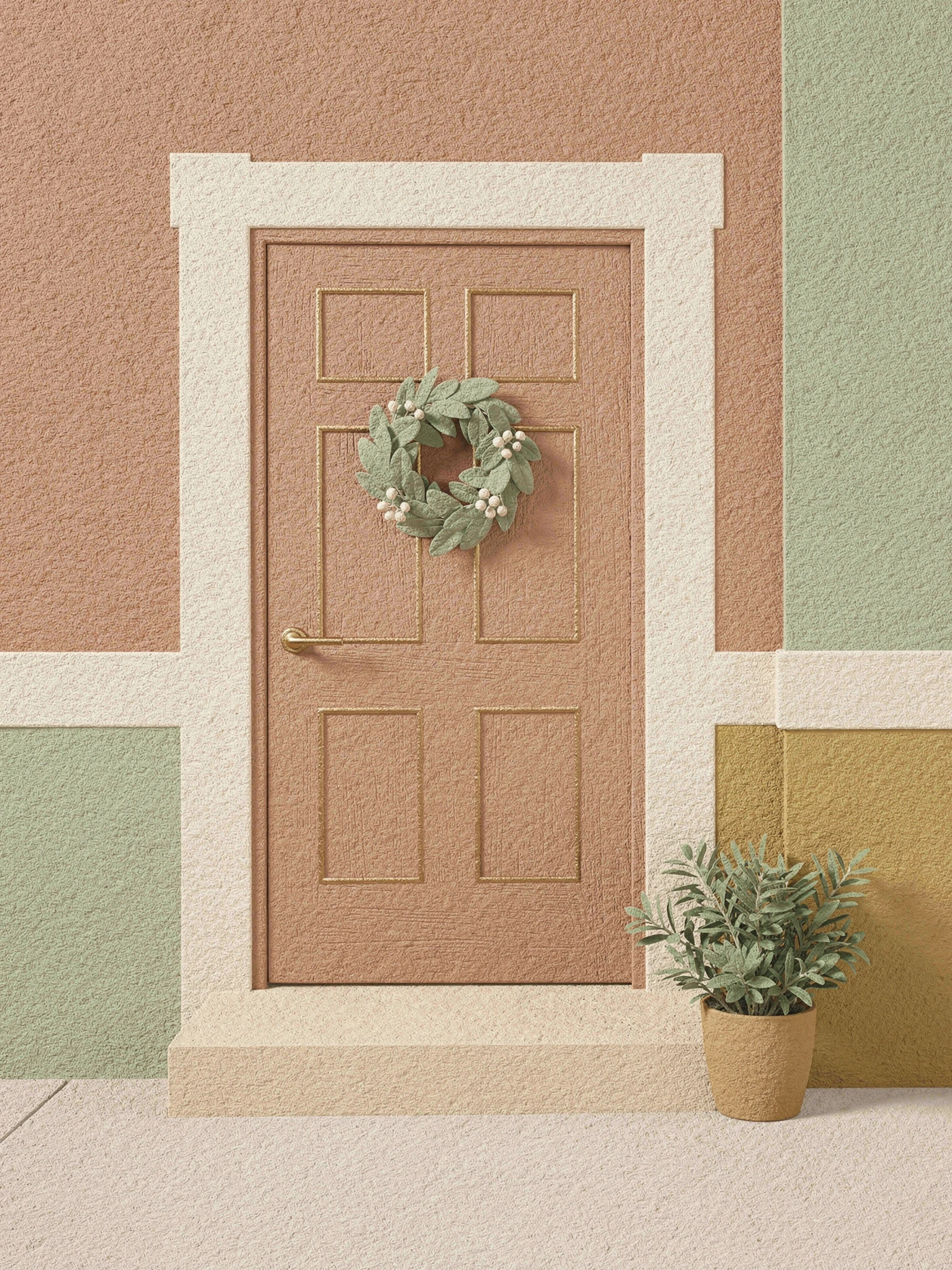 Welcome Home — 11 Door new home invitation template
