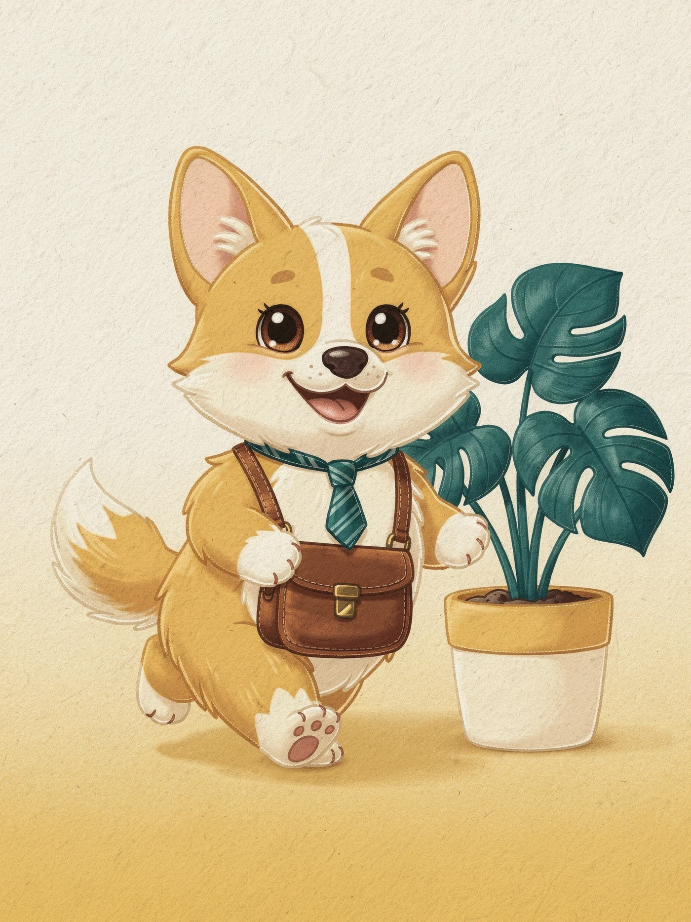 Congratulations — 01 Cute Animal new job invitation template