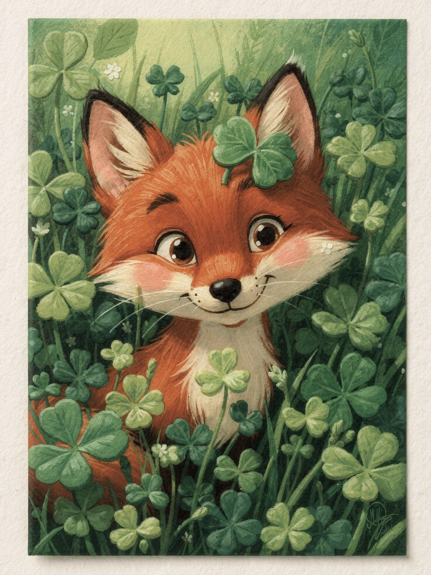 St. Patrick's Day — 02 Cute Animal st patricks invitation template