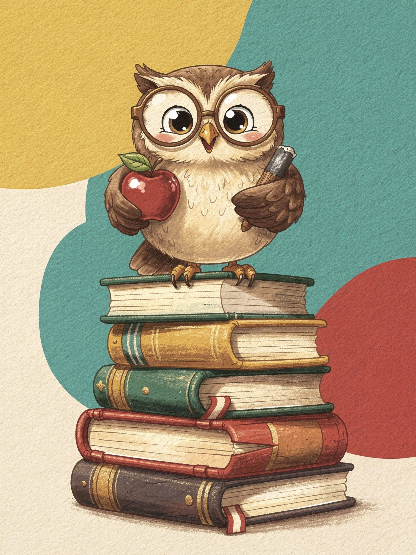 Thank You — 01 Cute Animal teacher invitation template