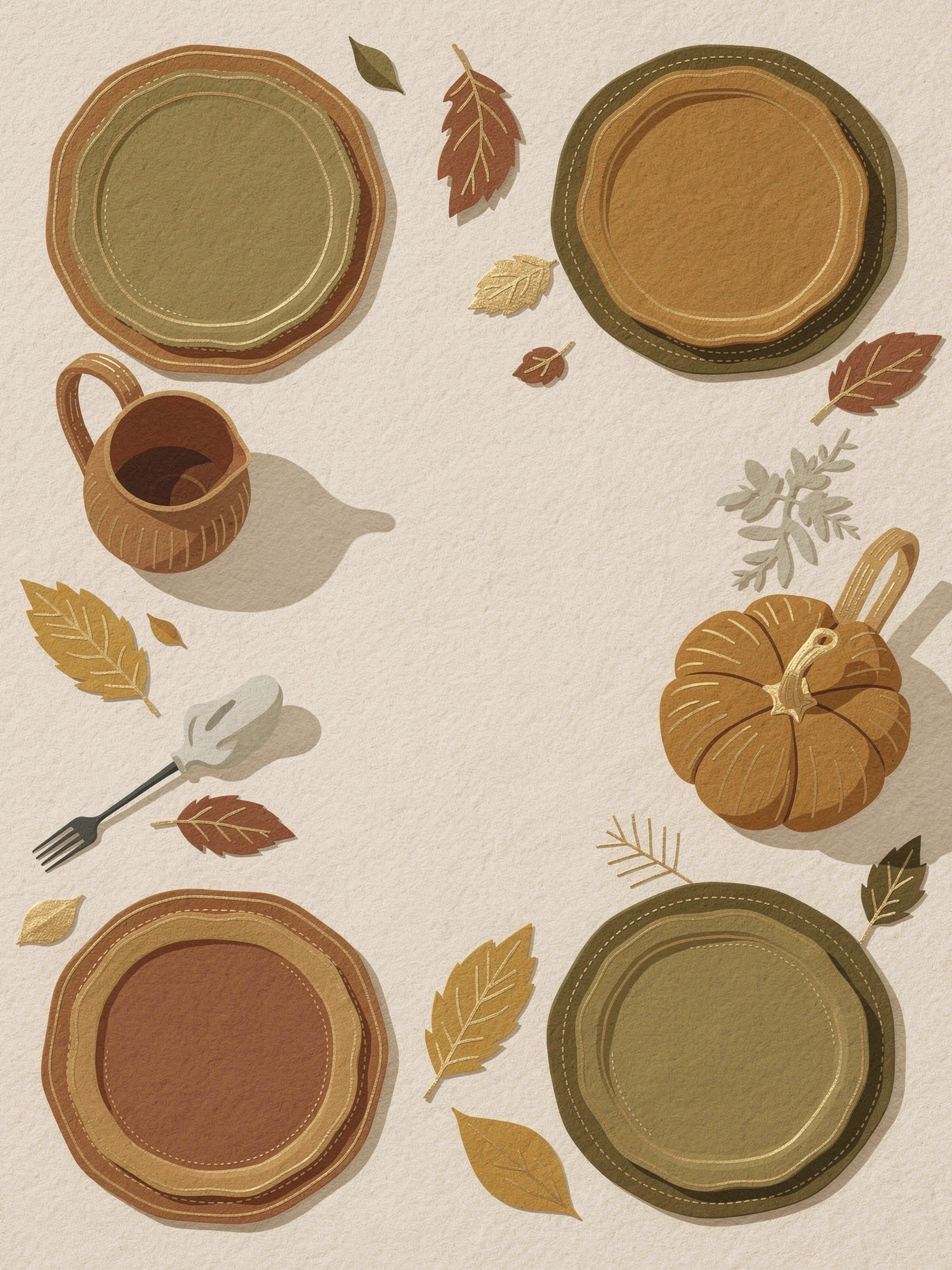 Thanksgiving — 03 Modern thanksgiving invitation template