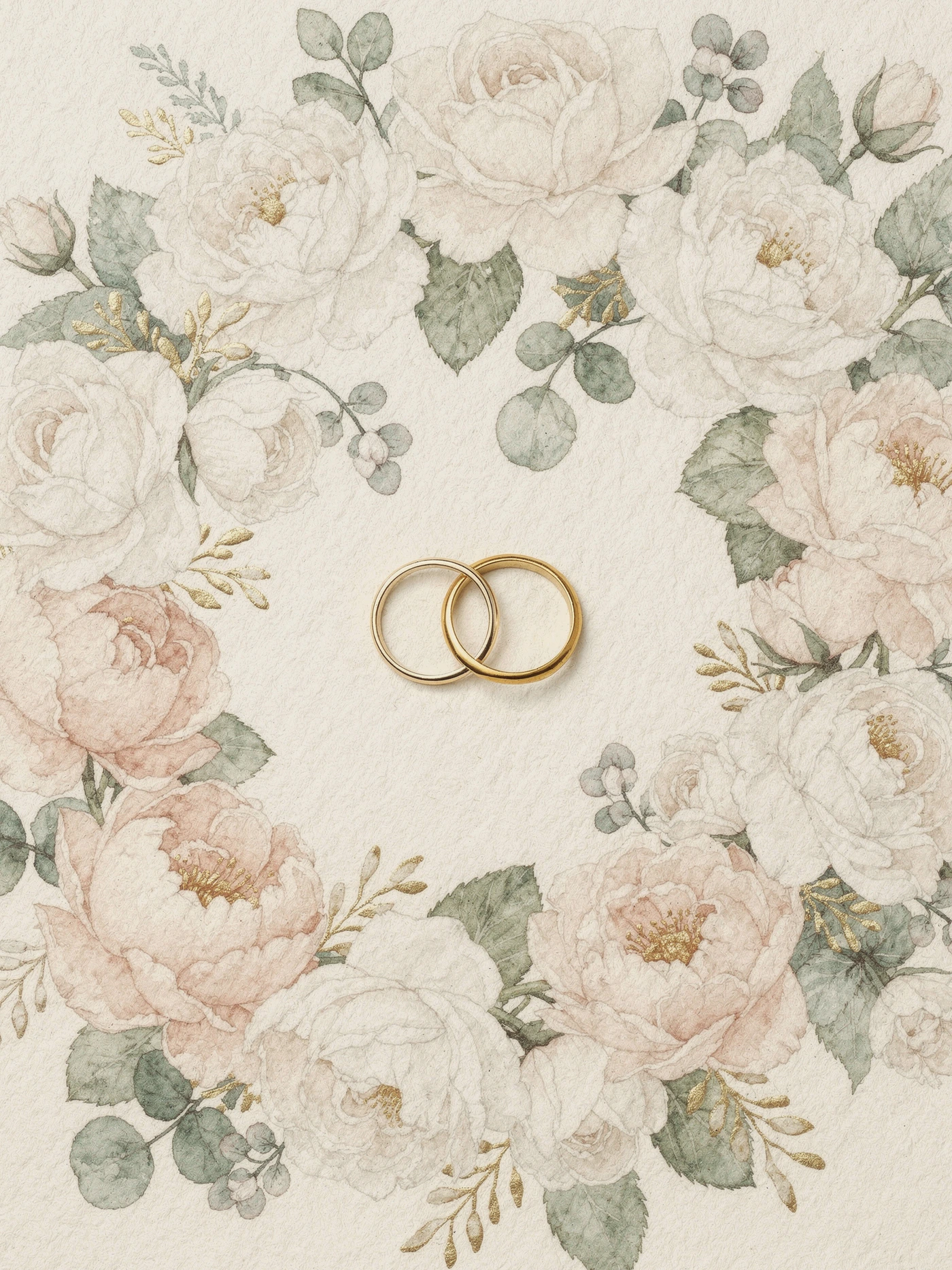 Congratulations — 01 Elegant — a free orange wedding invitation template on InviteDrop