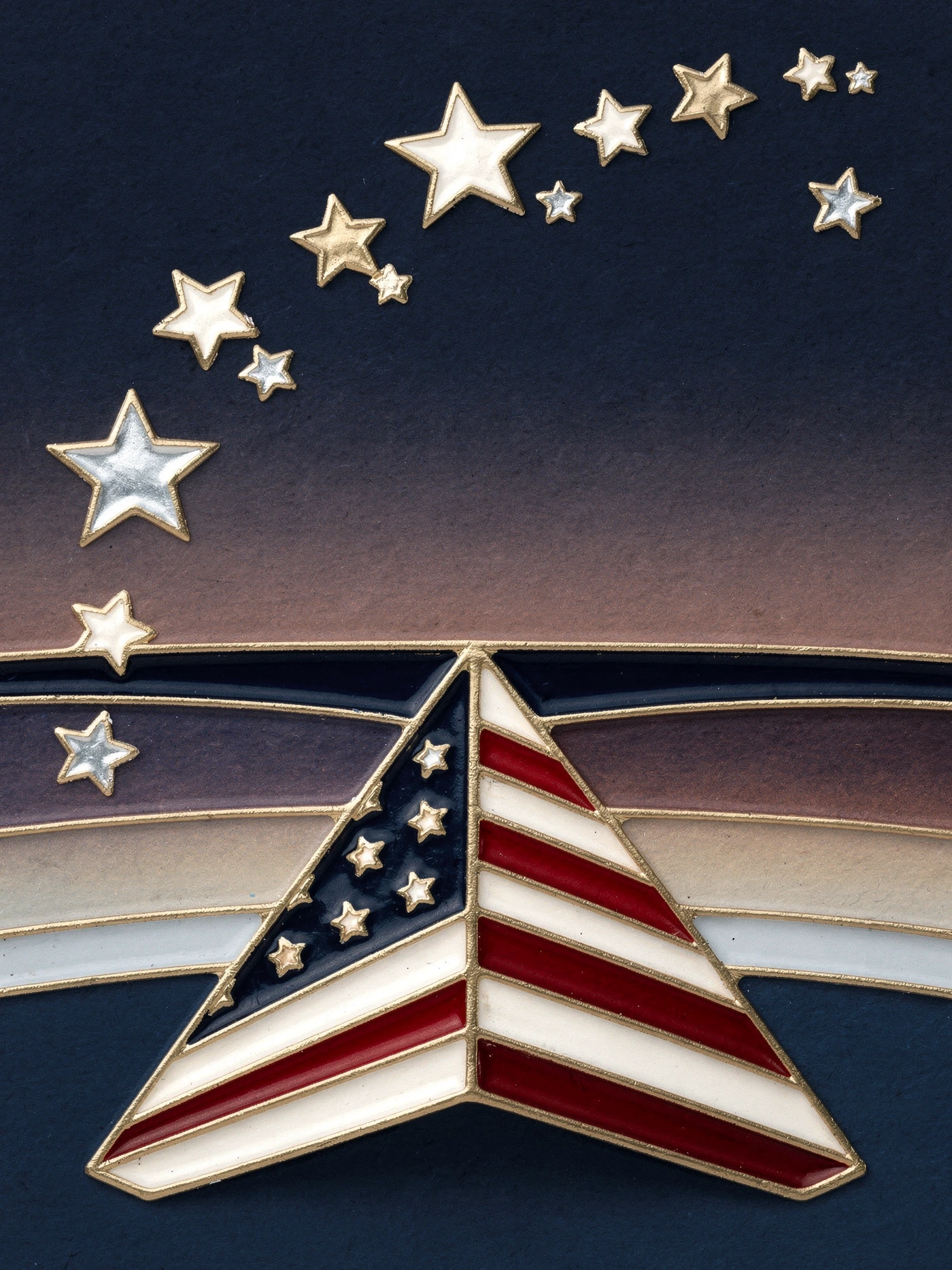 Thank You — Cloisonne 19 military invitation template