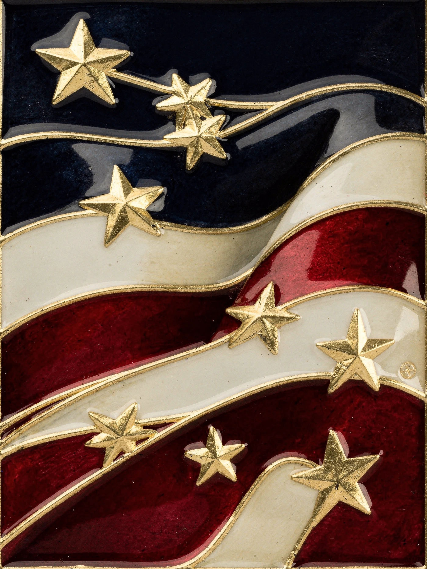 Thank You — Cloisonne 59 military invitation template