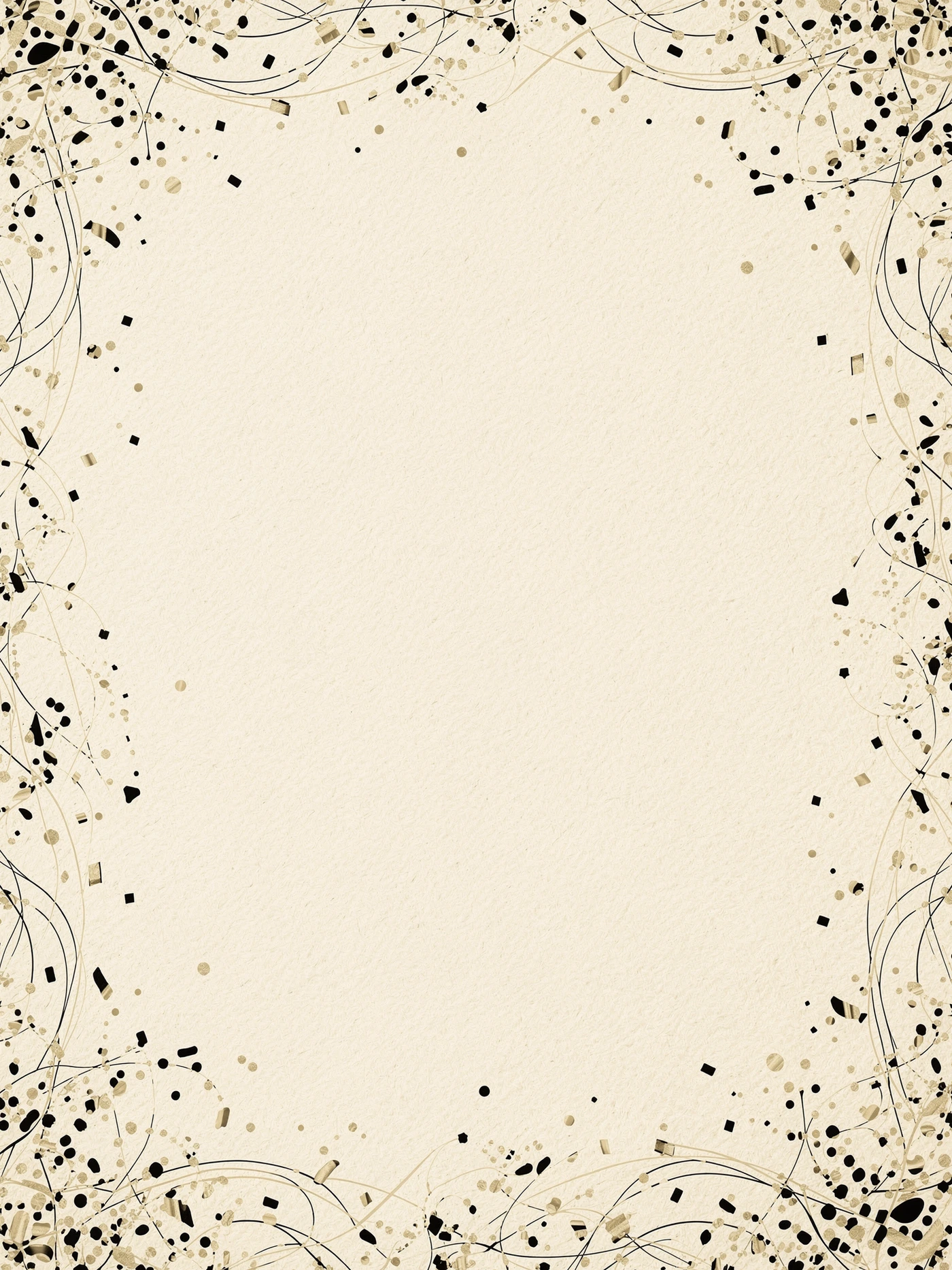 Graduation — Terrazzo Confetti — a free elegant graduation invitation template on InviteDrop