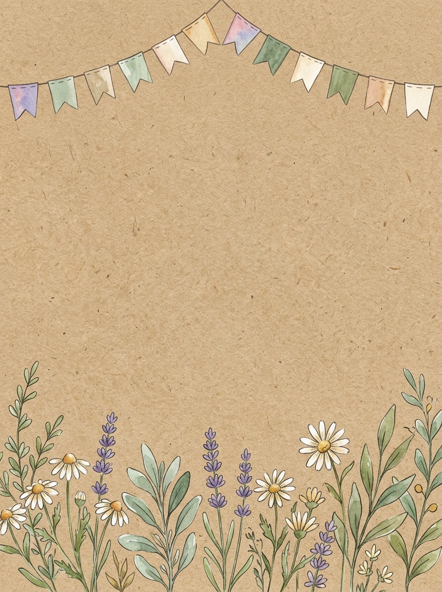 Rustic Kraft — a free gold birthday invitation template on InviteDrop