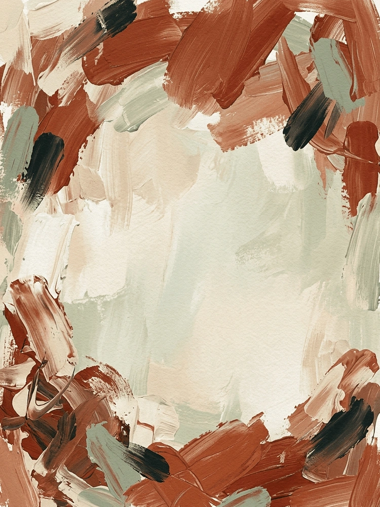 Abstract Paint — a free neutral birthday invitation template on InviteDrop