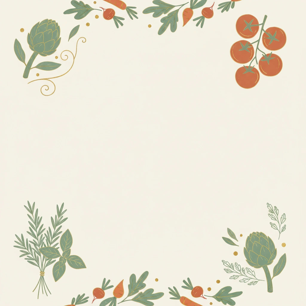 Farm to Table — a free gold birthday invitation template on InviteDrop