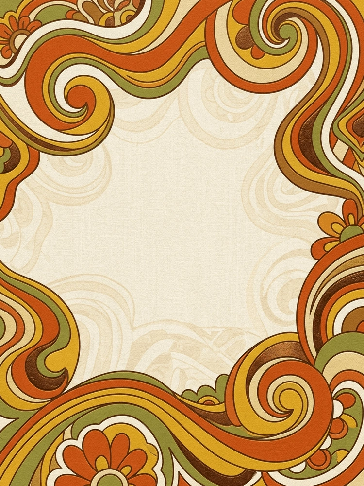 Retro Groove — a free gold birthday invitation template on InviteDrop