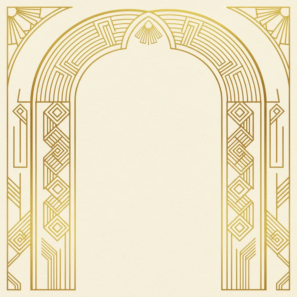Double Arch invitation template