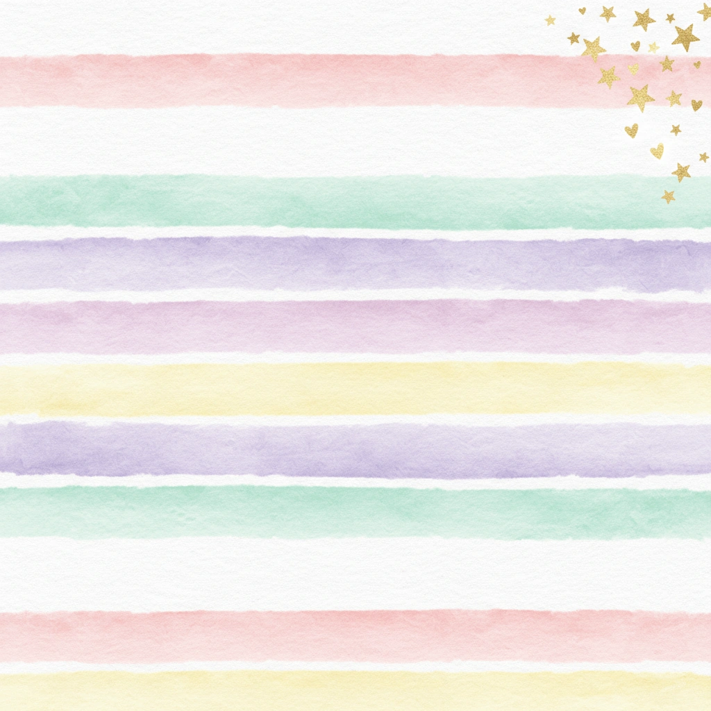 Pastel Stripe — a free green baby shower invitation template on InviteDrop