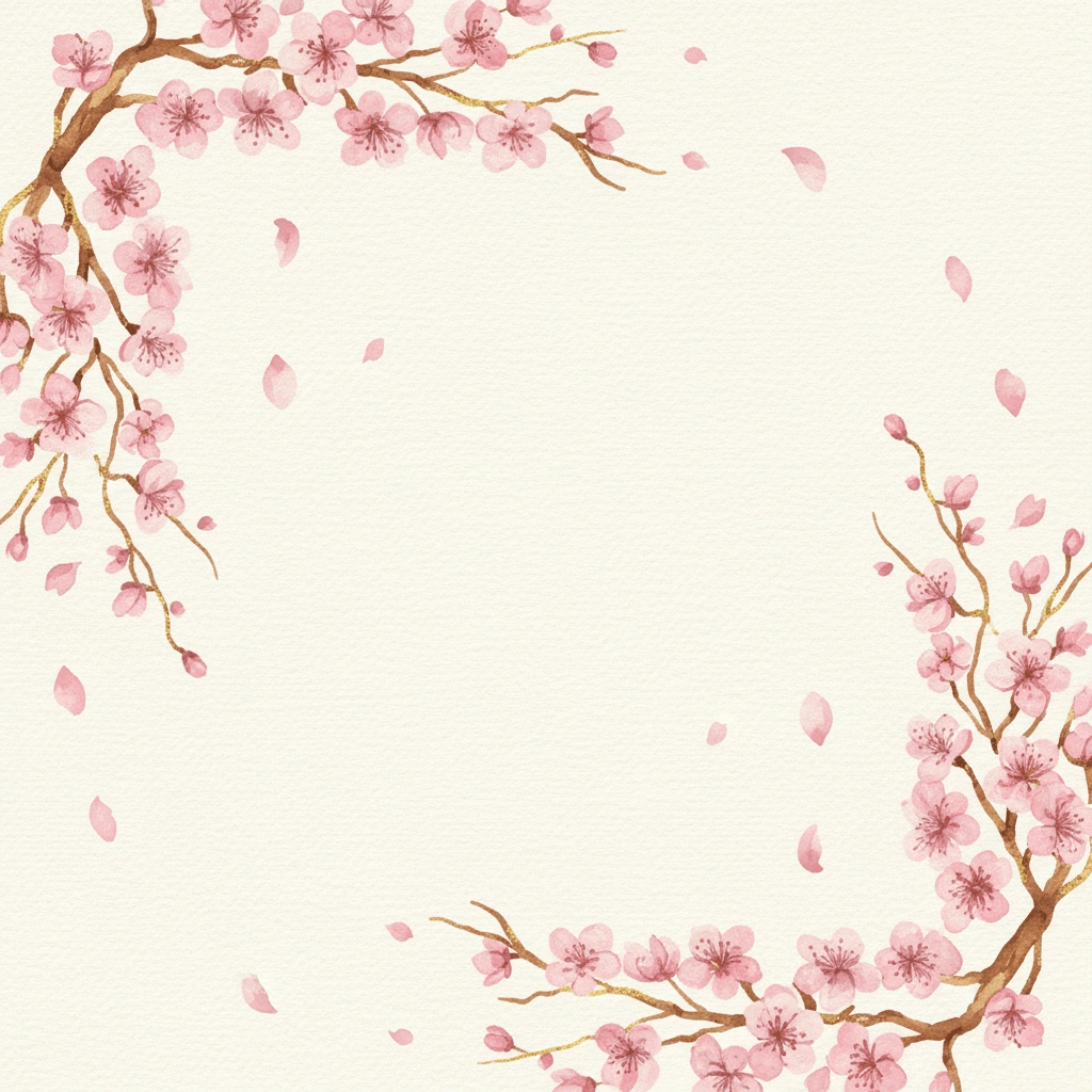 Cherry Blossom — a free botanical baby shower invitation template on InviteDrop