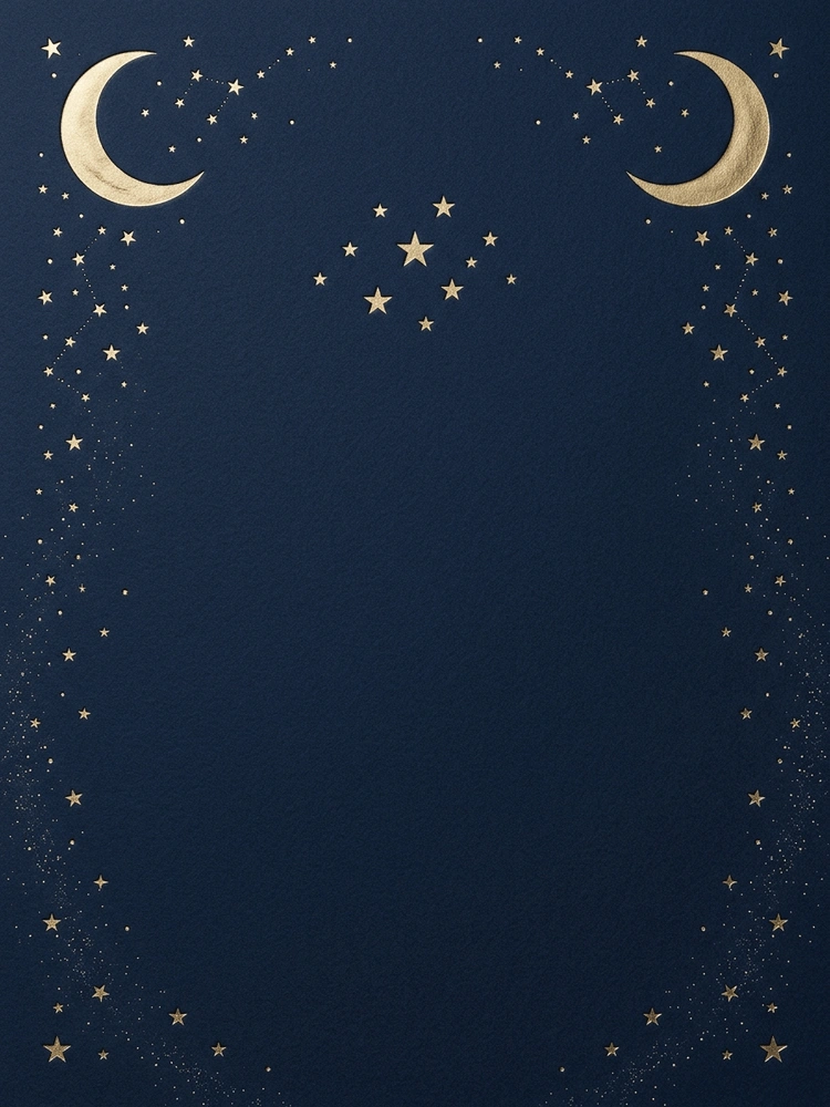 Over the Moon — a free classic baby shower invitation template on InviteDrop