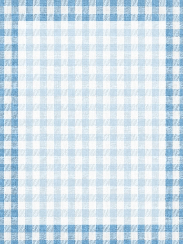 Sky Gingham — a free blue baby shower invitation template on InviteDrop