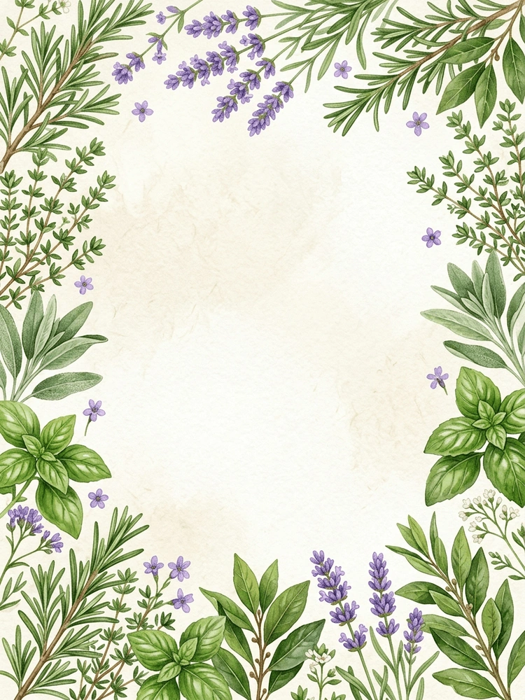 Herb Garden — a free botanical bridal shower invitation template on InviteDrop