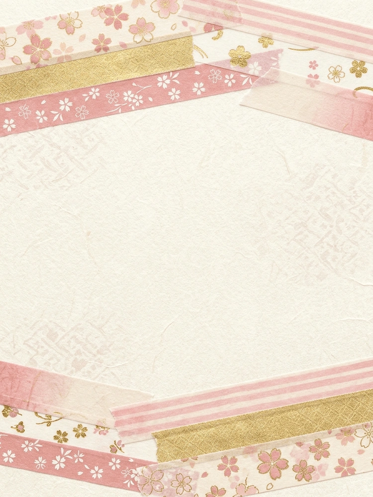 Washi Bridal Collage — a free pink bridal shower invitation template on InviteDrop