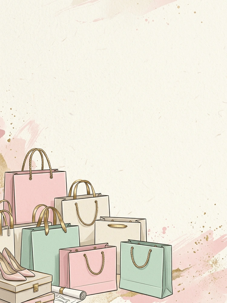 Spree — a free pink bridal shower invitation template on InviteDrop