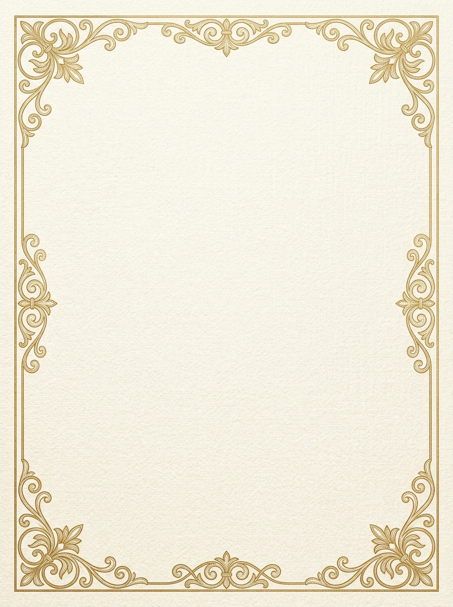 Elegant Cream engagement invitation template