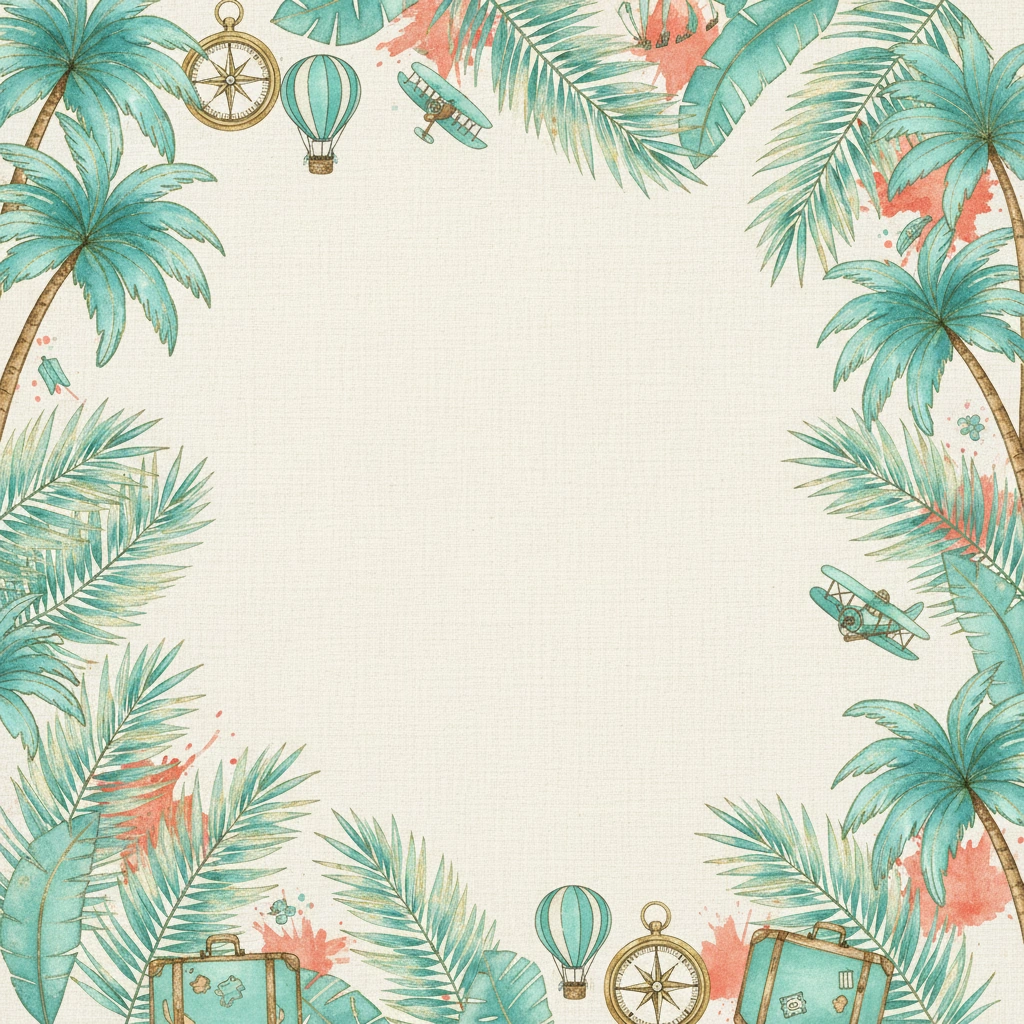 Destination Escape — a free pink engagement invitation template on InviteDrop