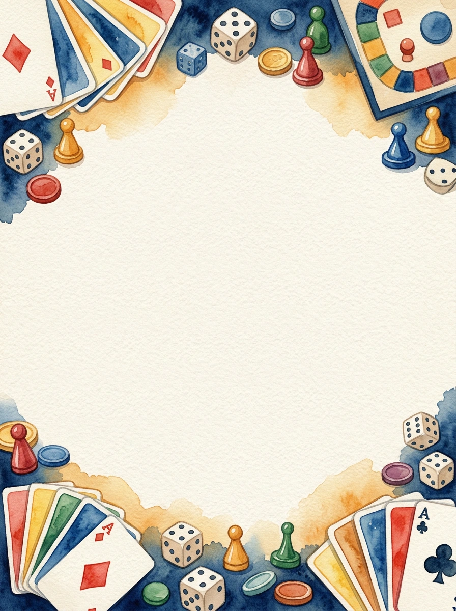 Game Night dinner party invitation template
