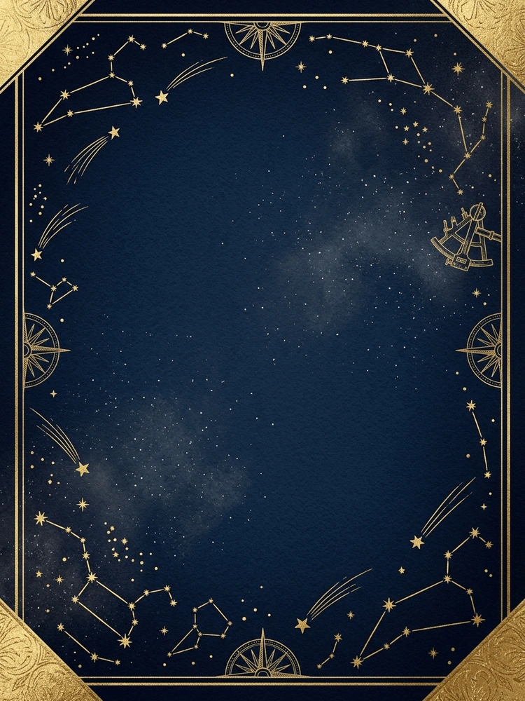 Celestial Honors — a free classic graduation invitation template on InviteDrop