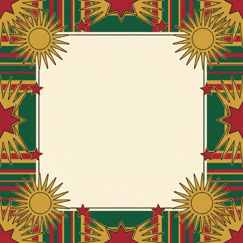 Juneteenth holiday invitation template