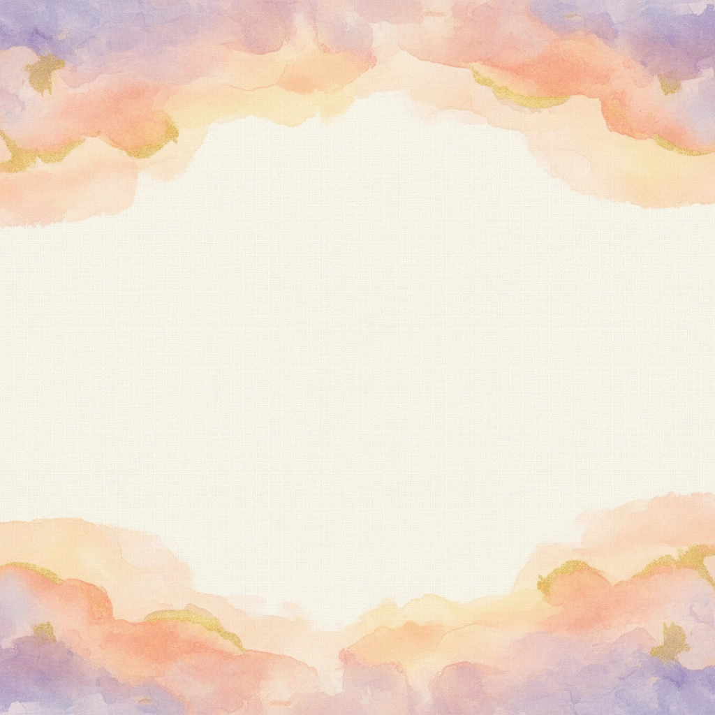 Sunset Horizon memorial invitation template