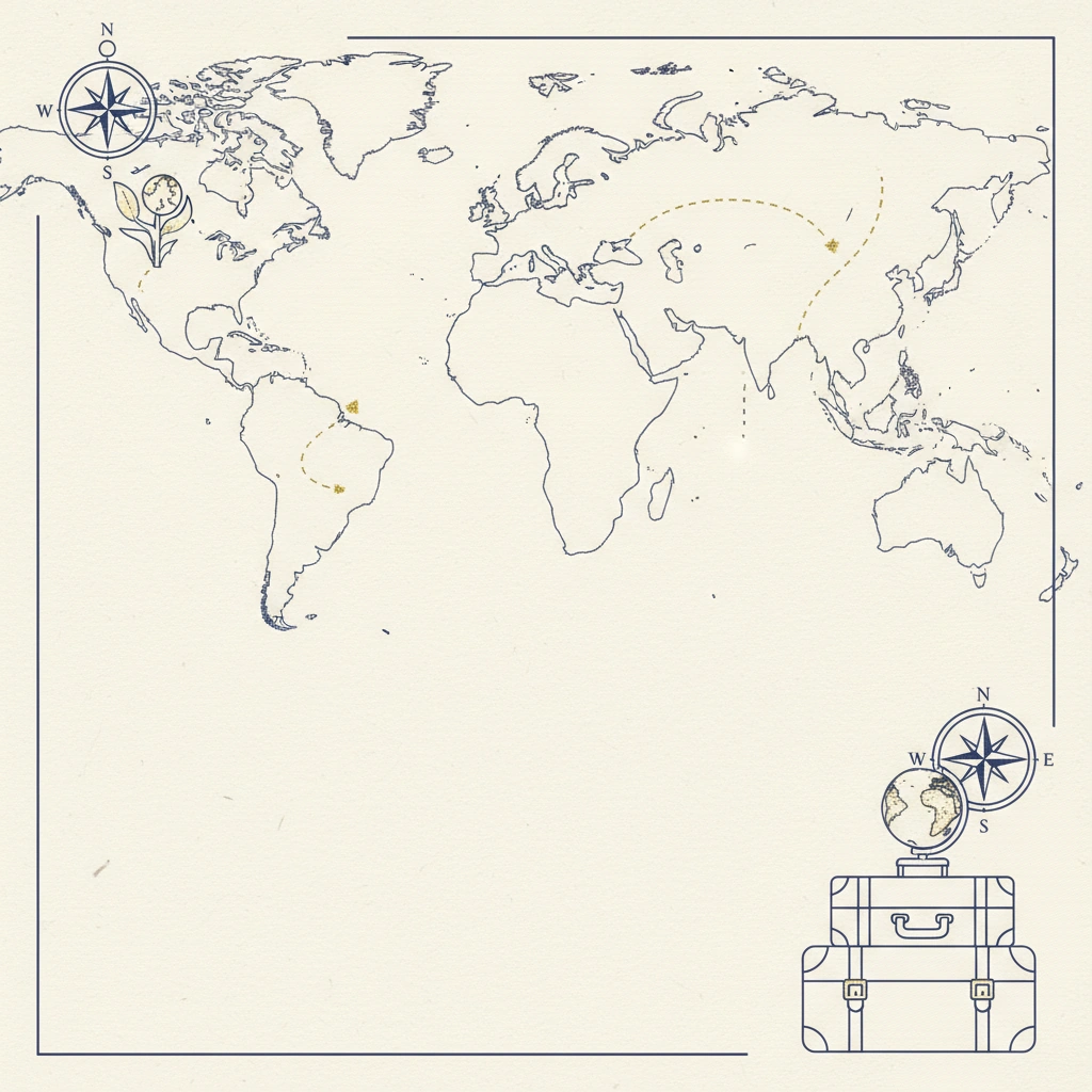 World Traveler retirement invitation template