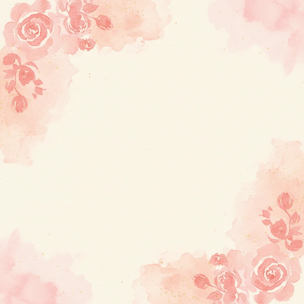Watercolor Blush — a free pink save the date invitation template on InviteDrop