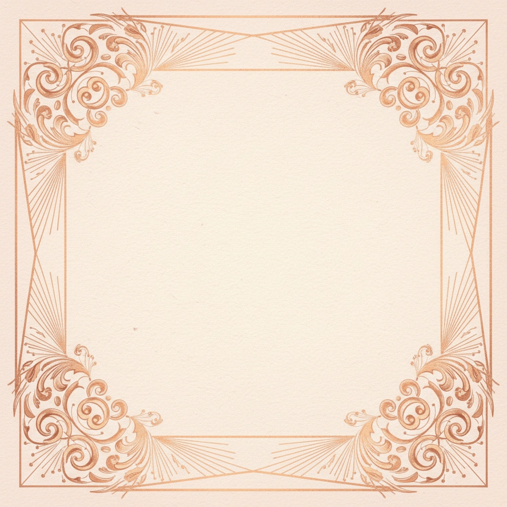 Rose Gold Foil — a free neutral save the date invitation template on InviteDrop