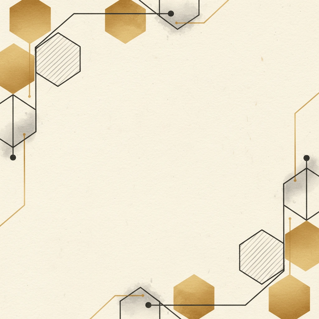 Geometric Modern — a free neutral save the date invitation template on InviteDrop