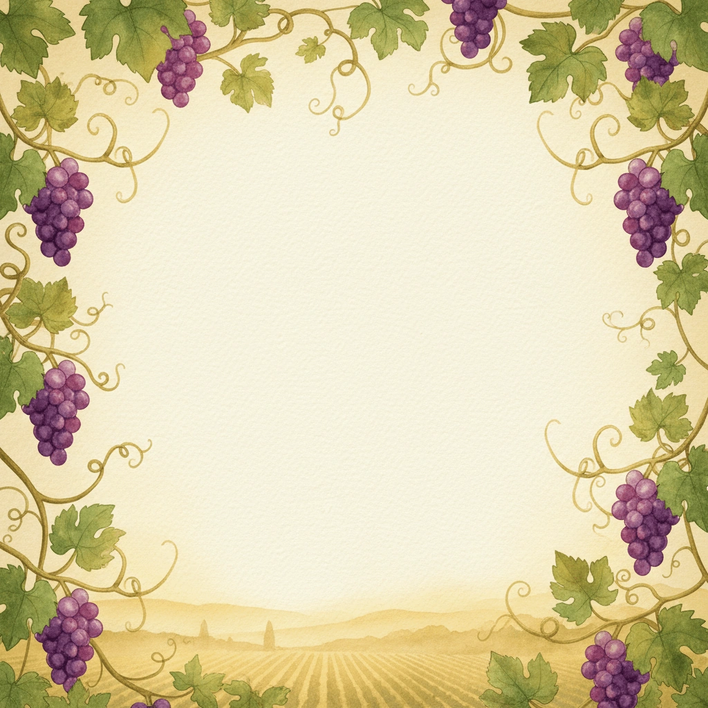 Vineyard Grape — a free green save the date invitation template on InviteDrop