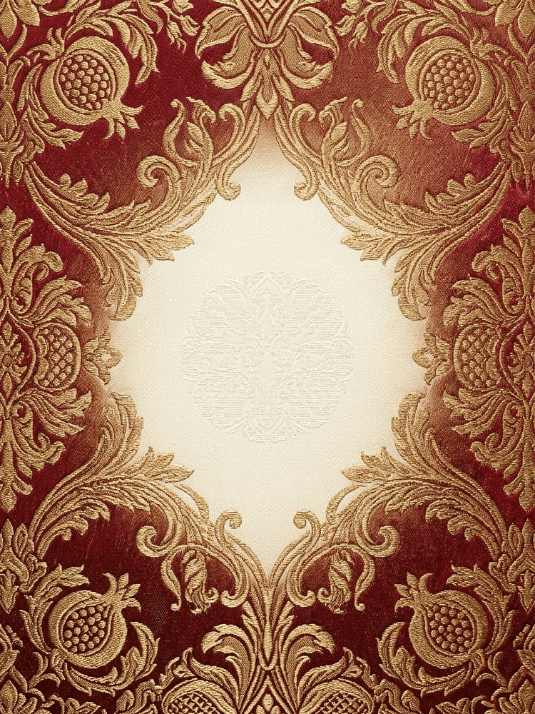 Venetian Damask — a free classic save the date invitation template on InviteDrop