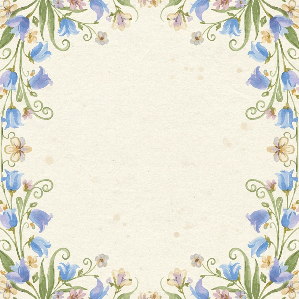 Sip & See Bluebell — a free blue baby shower invitation template on InviteDrop