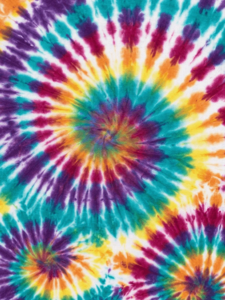 Tie-Dye Festival — a free purple birthday invitation template on InviteDrop