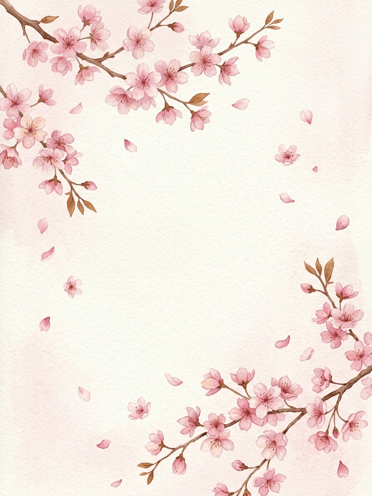 Cherry Blossom Pink — a free pink wedding invitation template on InviteDrop