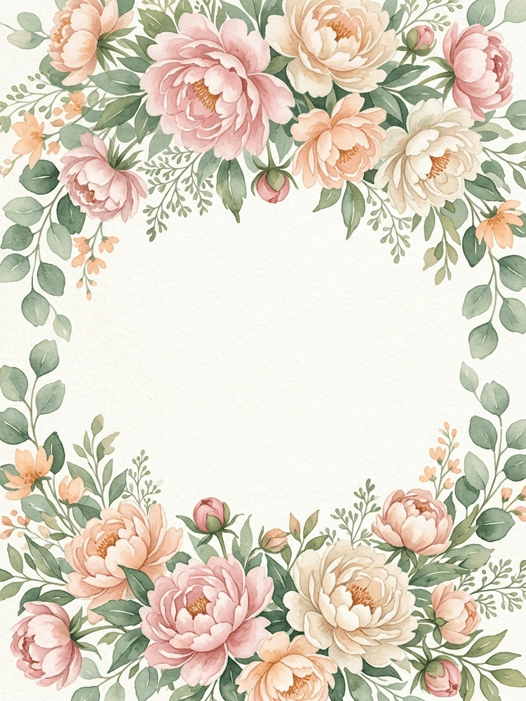 Peony Blush — a free sikh wedding invitations wedding invitation template on InviteDrop